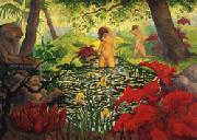 Paul Ranson The Bathing Place(Lotus) oil painting artist